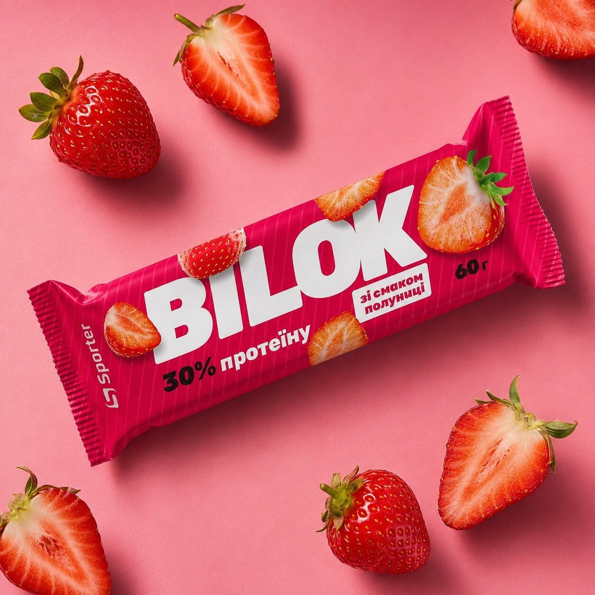 Батончик Sporter Bilok 30%, 60 грам