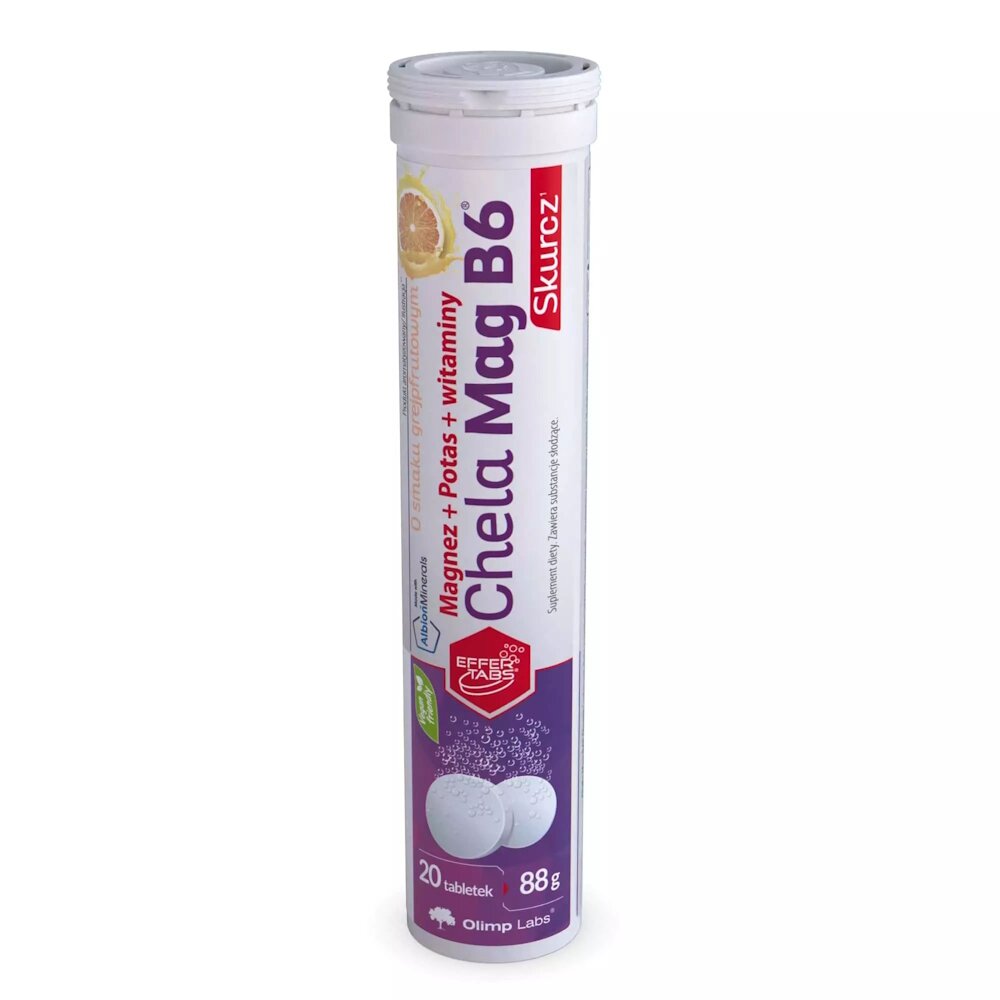 Витамины и минералы Olimp Sport Nutrition Chela-Mag B6 Cramp, 20 шипучих таблеток