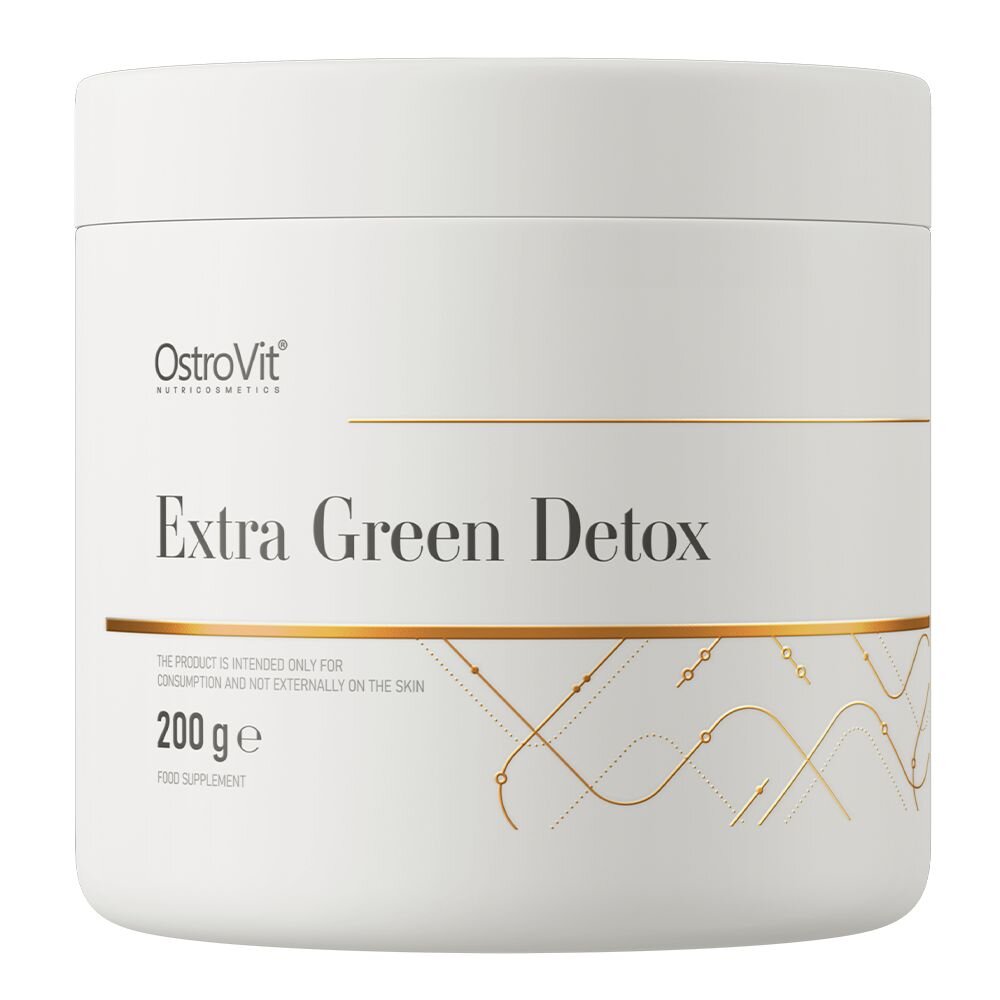 Натуральна добавка OstroVit Extra Green Detox, 200 грам