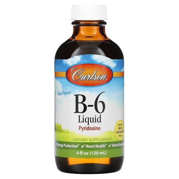 Витамины и минералы Carlson Labs Vitamin B6 Liquid, 120 мл