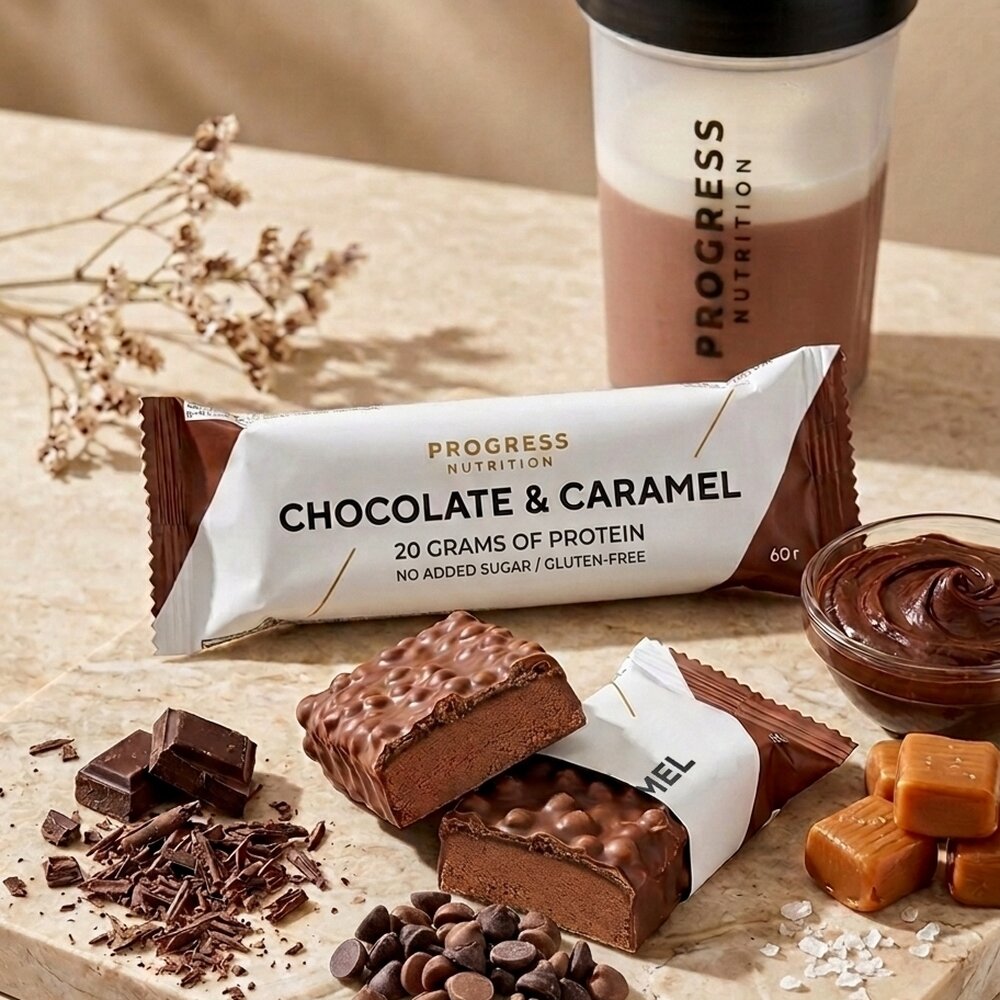 Батончик Progress Nutrition Protein Bar, 60 грам