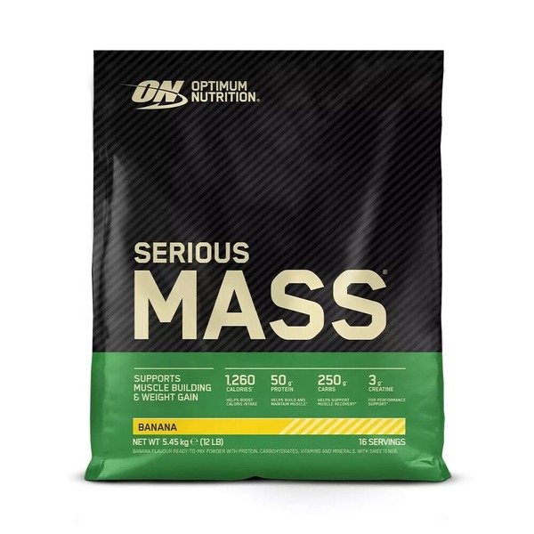 Гейнер Optimum Nutrition Serious Mass Europe, 5.45 кг. Фото 2