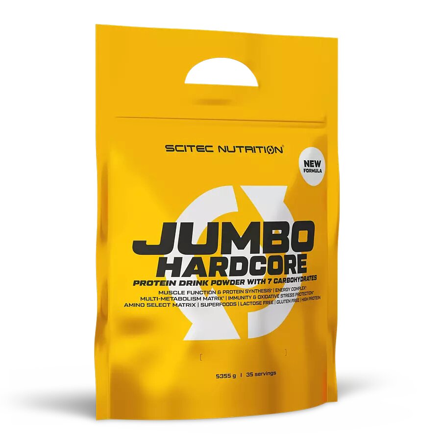 Гейнер Scitec Nutrition Jumbo Hardcore, 5.355 кг