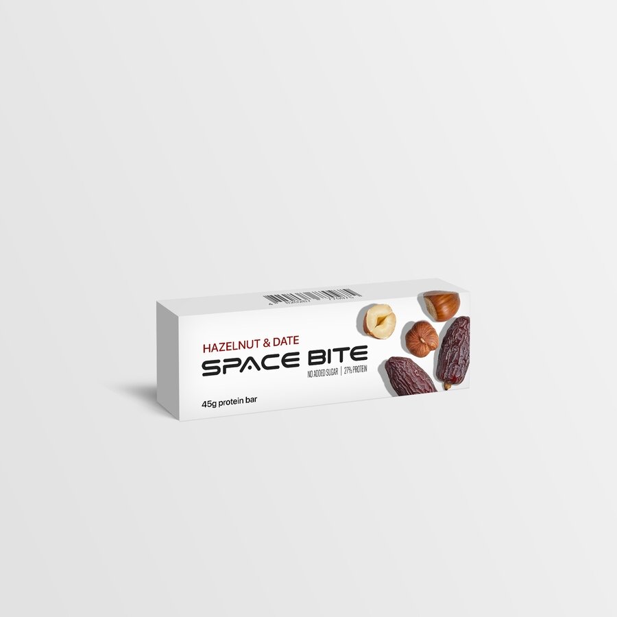 Батончик Spacefood Space Bite Protein Bar Hazelnut-Date, 45 грам. Фото 2