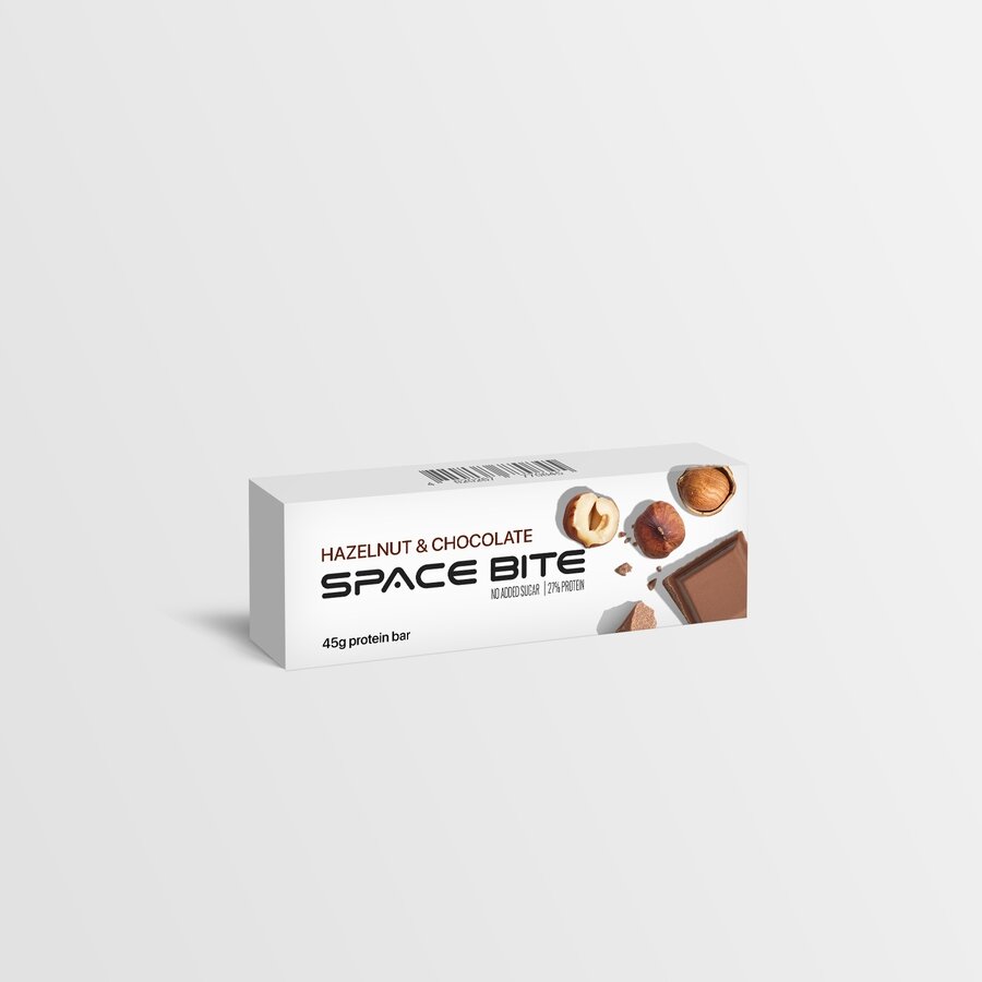 Батончики Spacefood Space Bite Protein Bar Chocolate-Hazelnut, 10*45 грам. Фото 3