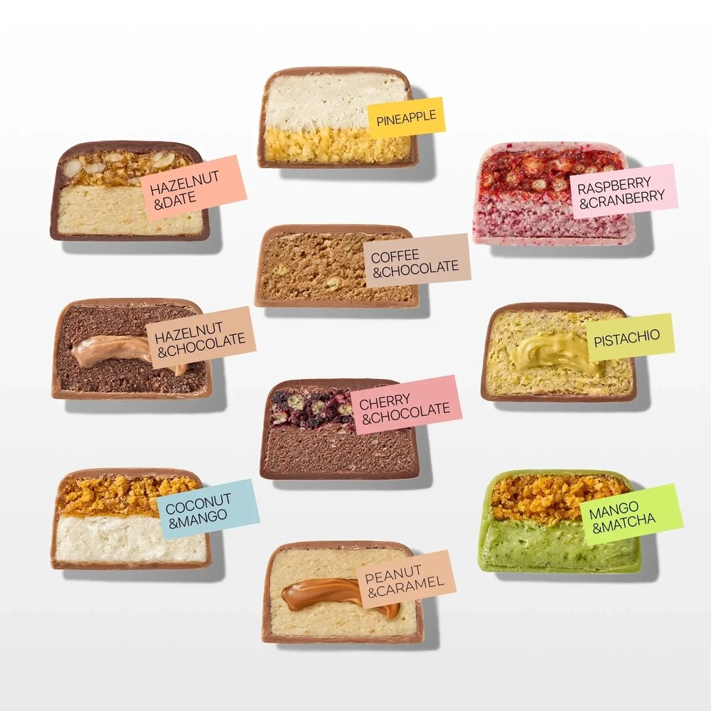 Мікс батончиків Spacefood Space Bite Protein Bar, 10*45 грам - Мікс. Фото 2