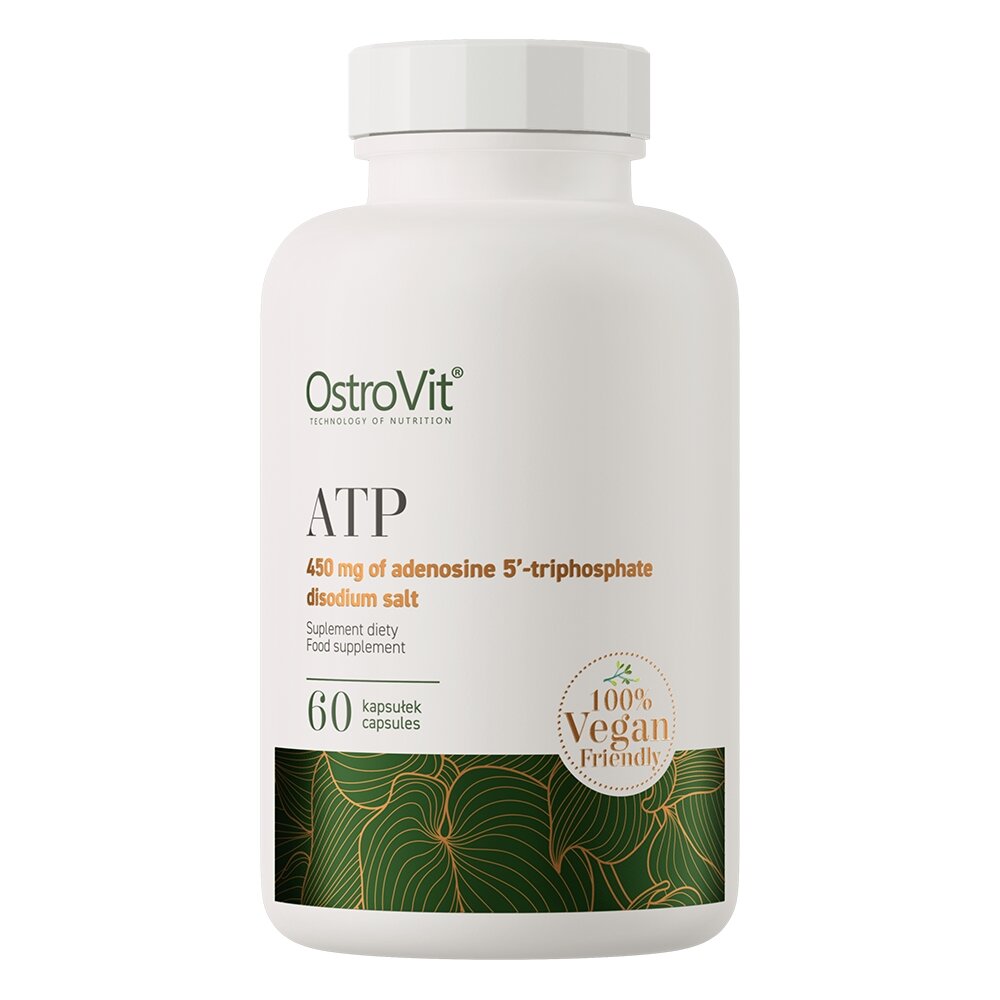 Натуральная добавка OstroVit Vege ATP, 60 капсул