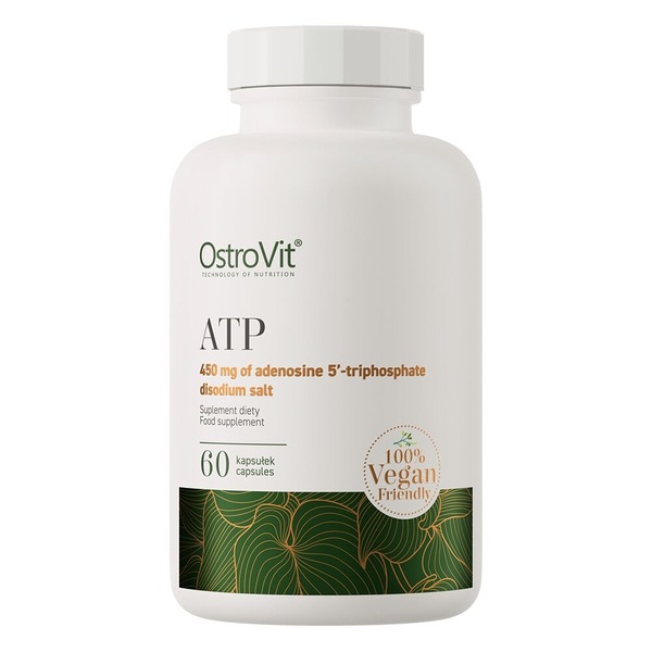 Натуральная добавка OstroVit Vege ATP, 60 капсул