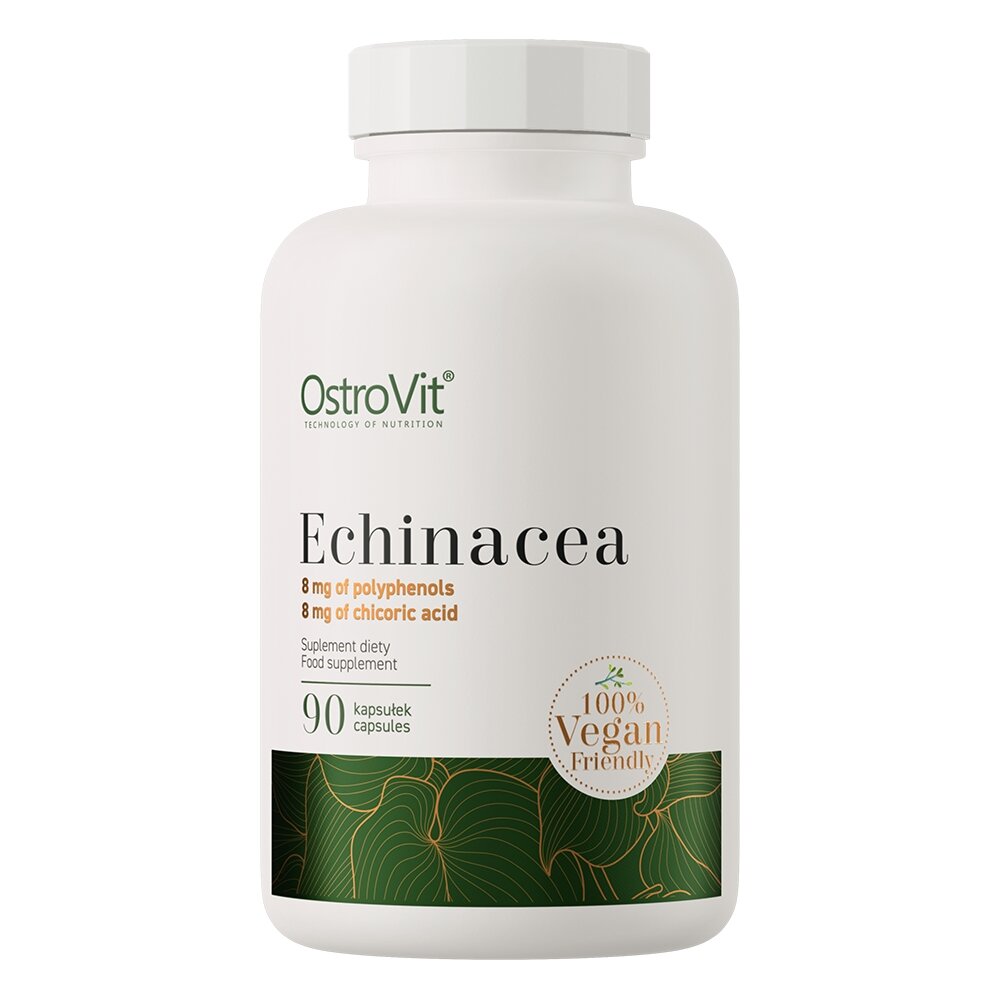 Экстракт эхинацеи OstroVit Vege Echinacea, 90 капсул для укрепления иммунной системы
