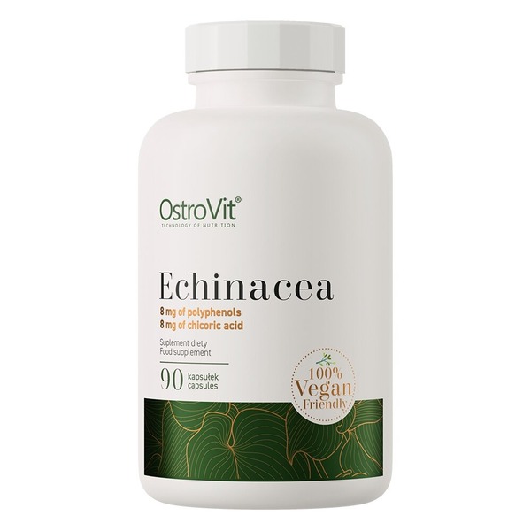 Экстракт эхинацеи OstroVit Vege Echinacea, 90 капсул для укрепления иммунной системы