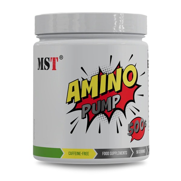 Передтренувальний комплекс MST Nutrition Amino Pump, 500 грам. Фото 4