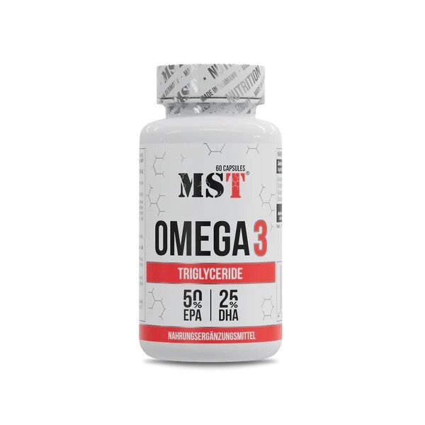 Омега-3 MST Nutrition Omega 3 Triglyceride, 60 капсул