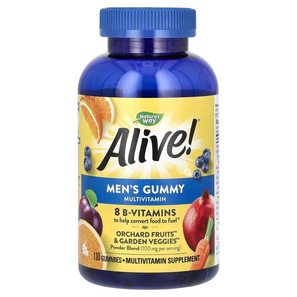 Комплекс для здоровья мужчин Nature's Way Alive! Men's Gummy, 130 желеек