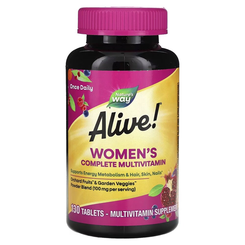 Комплекс для здоровья женщин Nature's Way Alive! Women's Complete Multivitamin, 130 таблеток