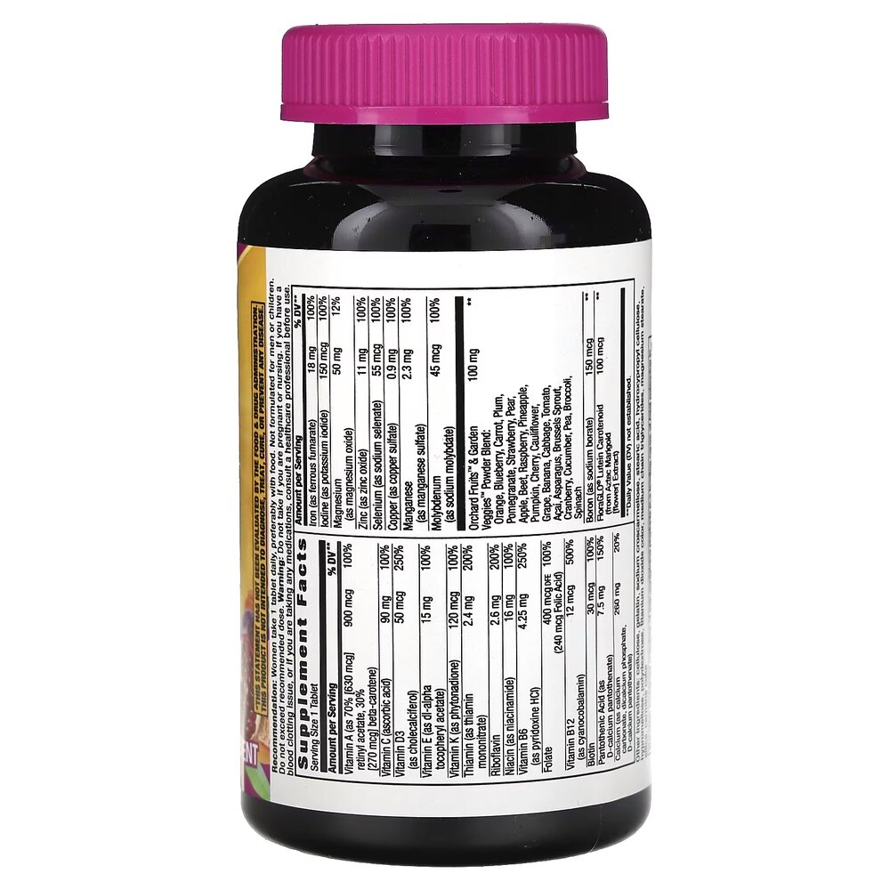 Комплекс для здоровья женщин Nature's Way Alive! Women's Complete Multivitamin, 130 таблеток. Фото 2