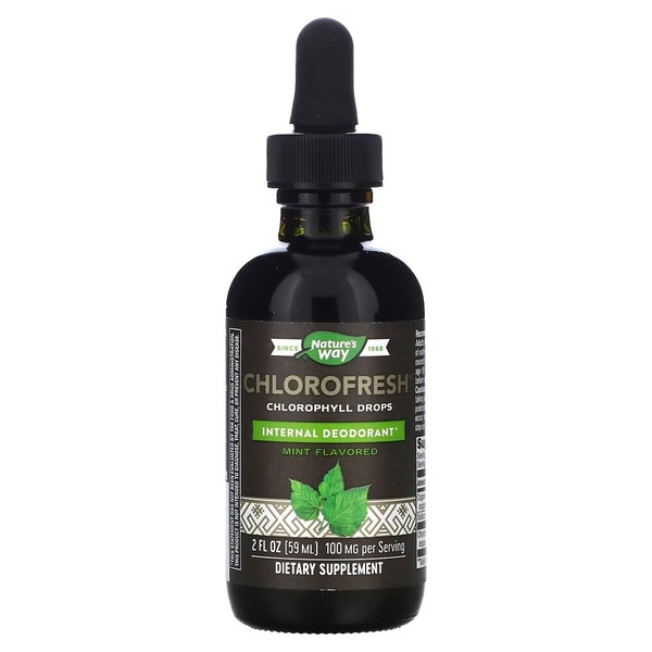 Хлорофиллин Nature's Way Chlorofresh Drops, 59 мл. Фото 3