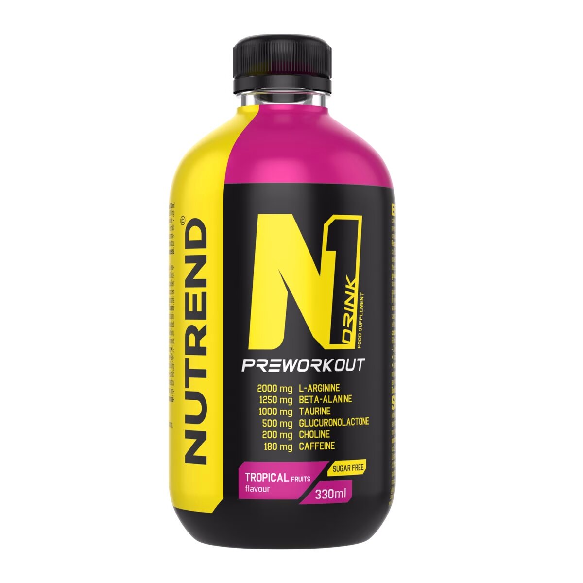 Предтренировочный комплекс Nutrend N1 Drink, 330 мл