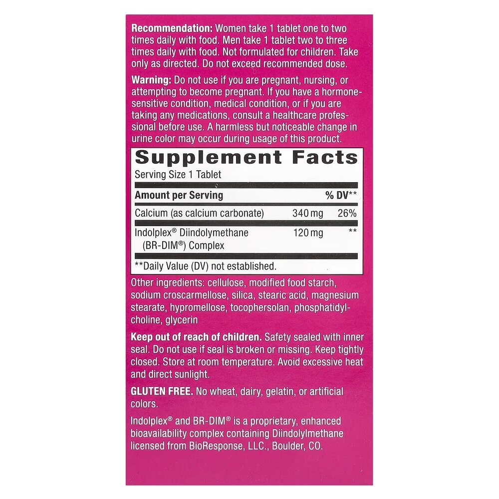 Вітаміни та мінерали Nature's Way Estrobalance with Absorbable BR-DIM, 60 таблеток. Фото 2