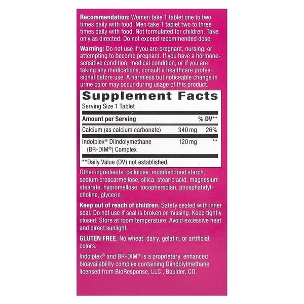Вітаміни та мінерали Nature's Way Estrobalance with Absorbable BR-DIM, 60 таблеток. Фото 2