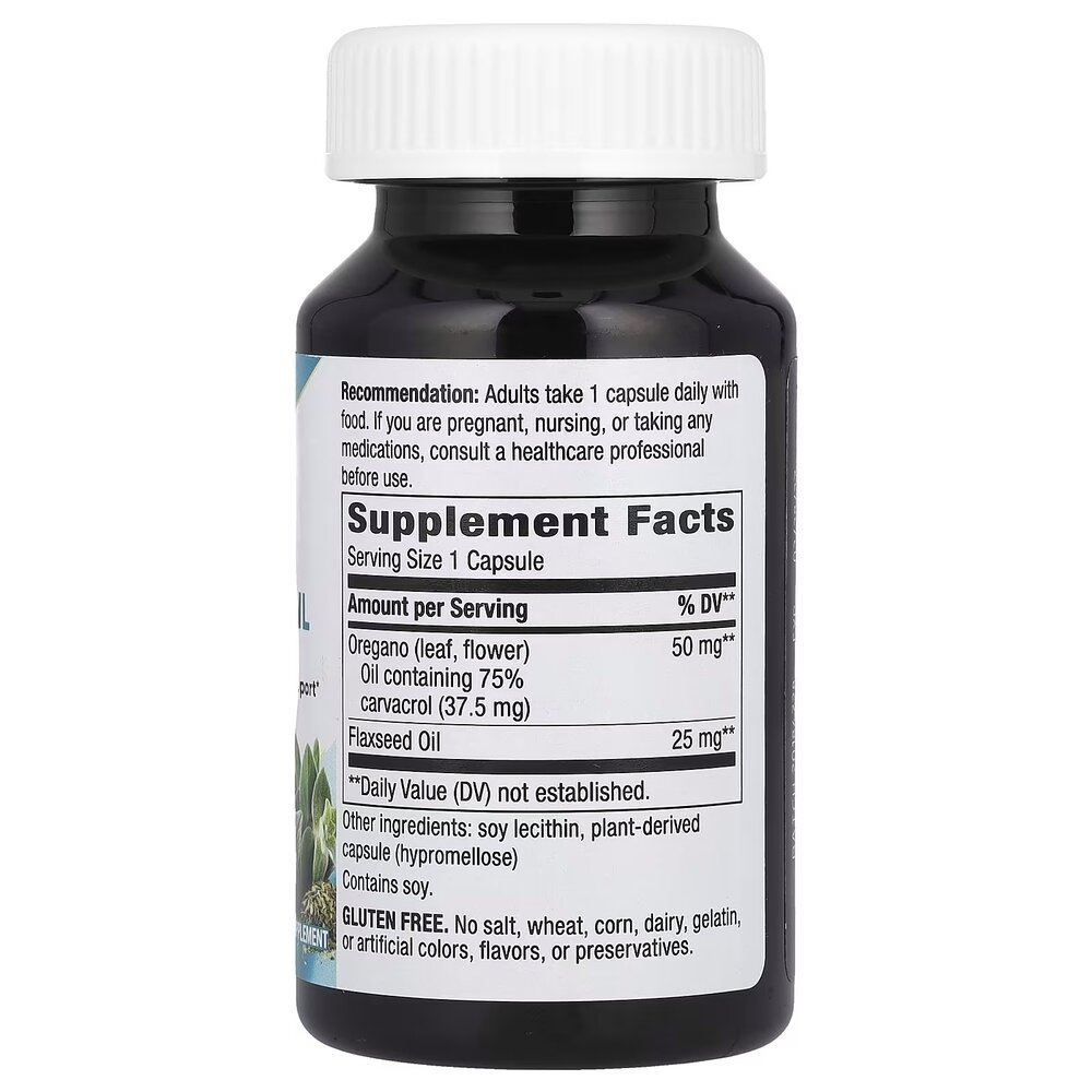 Олія орегано Nature's Way Oregano Oil Premium Blend, 60 вегакапсул для підтримки імунної системи. Фото 2