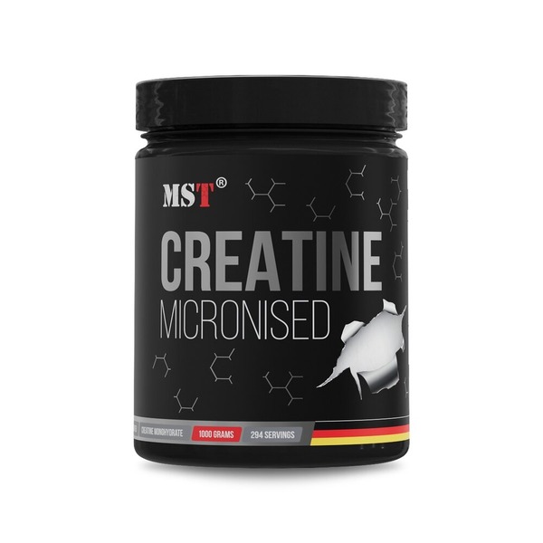 Креатин моногидрат MST Nutrition Creatine Micronised, 1 кг для поддержки мышечного роста