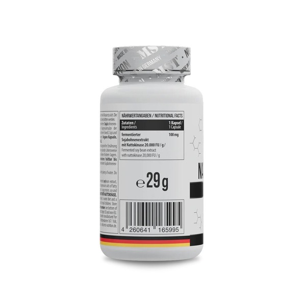 Ферментований екстракт соєвих бобів MST Nutrition Nattokinase, 90 капсул для підтримки серцево-судинної системи. Фото 2