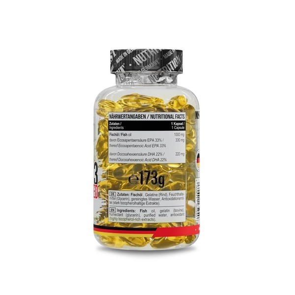 Омега-3 MST Nutrition Omega 3 Selected 55%, 120 капсул для підтримки серцево-судинної системи. Фото 2