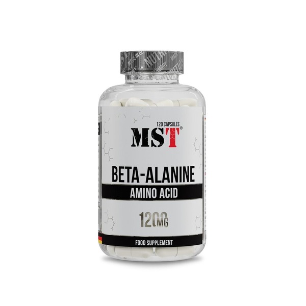Бета-аланин MST Nutrition Beta-Alanine, 120 капсул для поддержки мышц