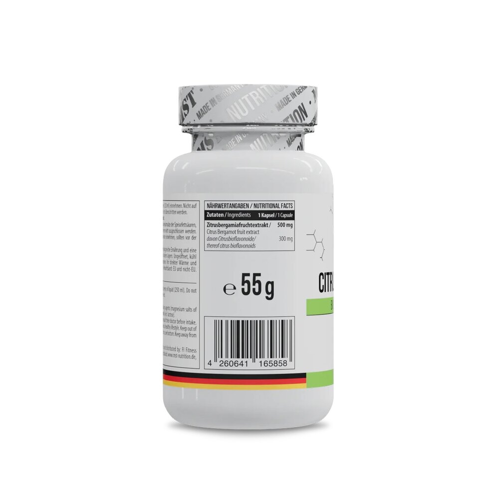 Екстракт плодів бергамоту MST Nutrition Citrus Bergamot, 90 капсул для підтримки серцево-судинної системи. Фото 2