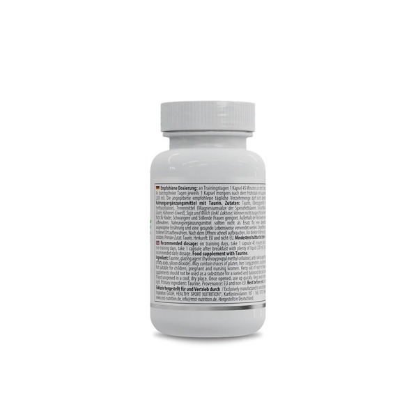 Таурин Healthy Taurine, 60 капсул для поддержки общего здоровья. Фото 3