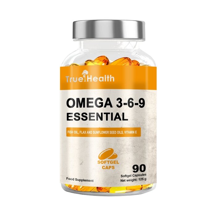 Омега жири True Health Omega 3-6-9 Essential, 90 капсул