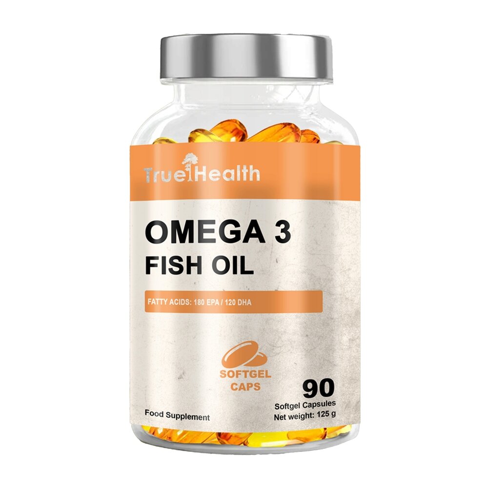 Риб'ячий жир True Health Omega Fish Oil, 90 капсул