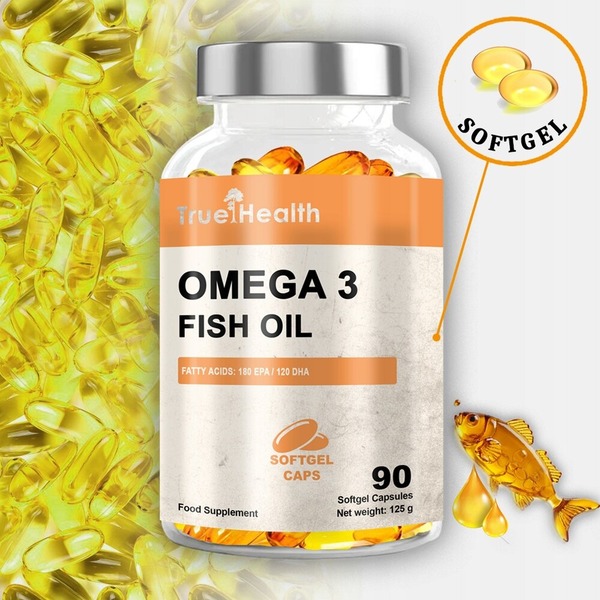 Риб'ячий жир True Health Omega Fish Oil, 90 капсул. Фото 2