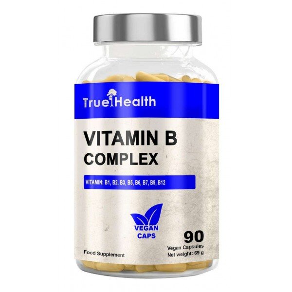 Комплекс витаминов группы B True Health Vitamin B Complex, 60 капсул