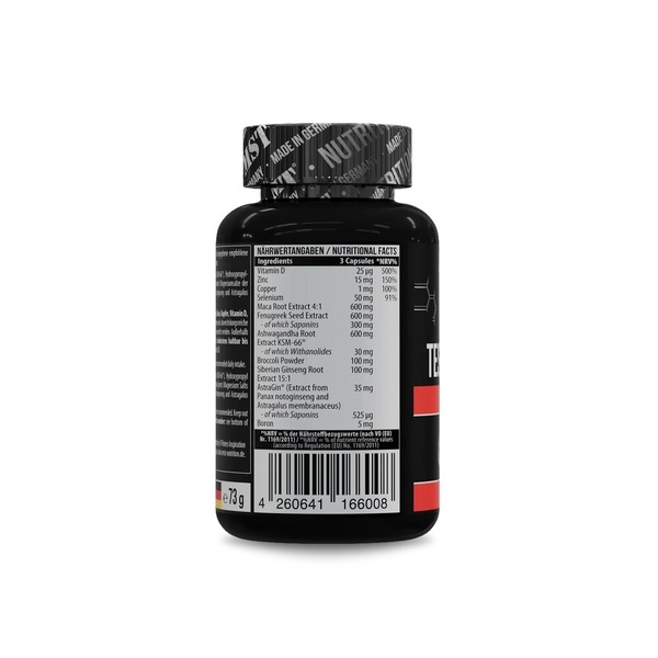 Стимулятор тестостерону MST Nutrition Testo Booster Professional, 90 капсул. Фото 2