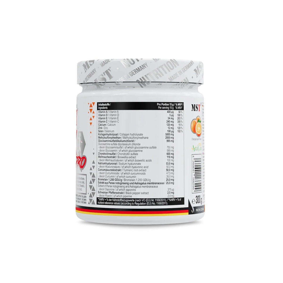 Хондропротектор MST Nutrition Flex Pro, 300 грам. Фото 2