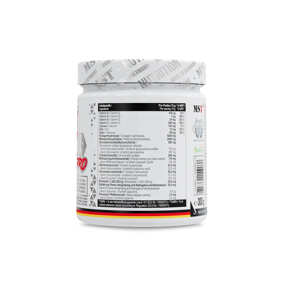 Хондропротектор MST Nutrition Flex Pro, 300 грам. Фото 8