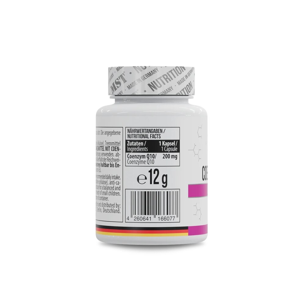 Коензим Q10 MST Nutrition Coenzyme Q10 200 mg, 30 капсул для здоров'я серця. Фото 2