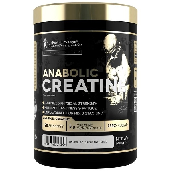 Креатин моногидрат Kevin Levrone Black Line Anabolic Creatine, 600 грамм