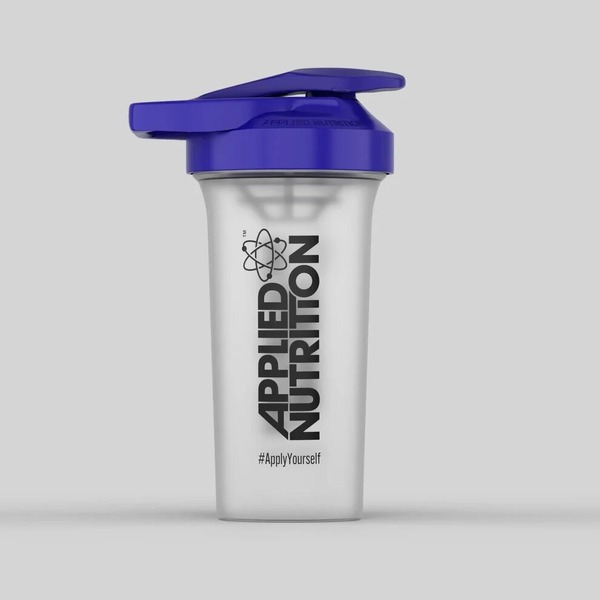 Шейкер Applied Nutrition Shaker 600 мл, Transparent/Blue