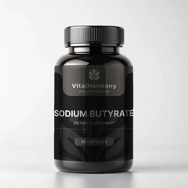 Бутират натрію VitalHarmony Sodium Butyrate, 90 капсул