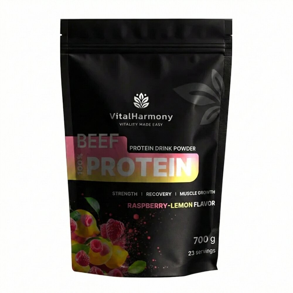 Яловичий гідролізат VitalHarmony Beef Protein, 700 грам. Фото 5