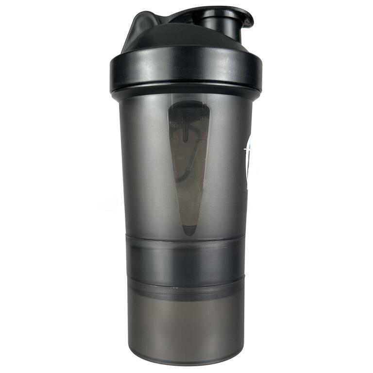 Шейкер Universal Nutrition Animal Smart Shaker (3-х компонентний), 600 мл - Black. Фото 2