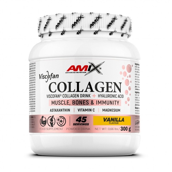 Бичачі колагенові пептиди AMIX Collagen Viscofan, 300 грам