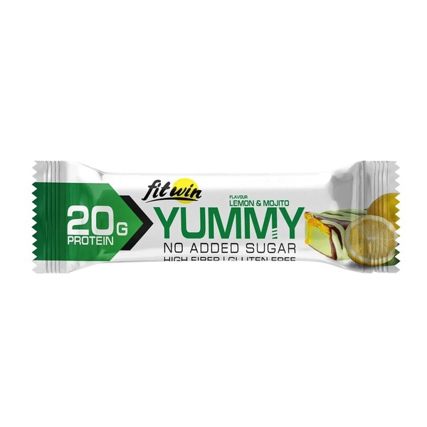 Батончик FitWin YUMMY Bar 36% no added sugar, 55 грамм. Фото 3