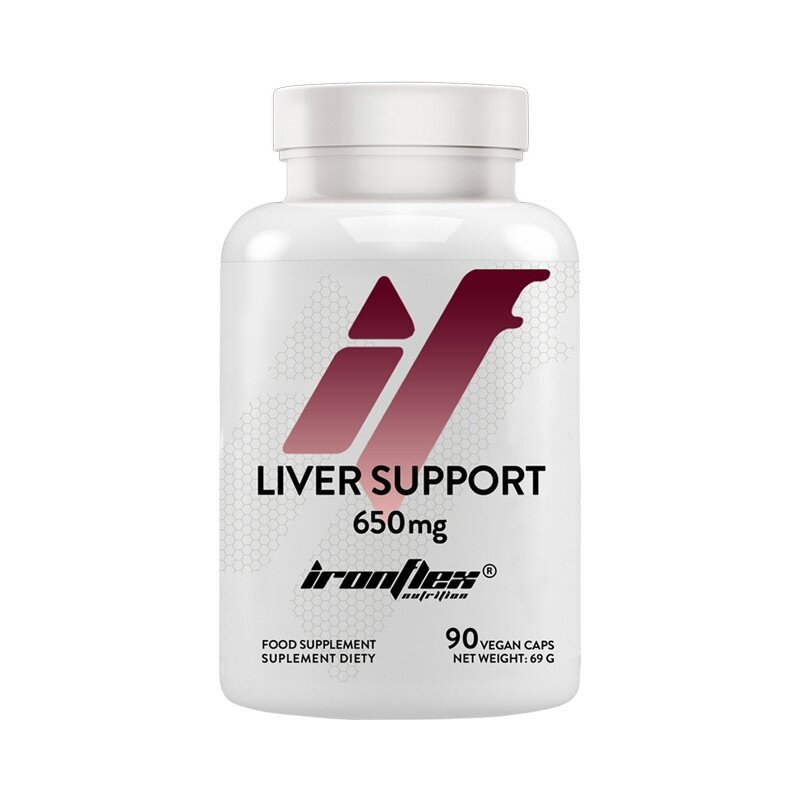 Поддержка печени IronFlex Liver Support, 90 вегакапсул