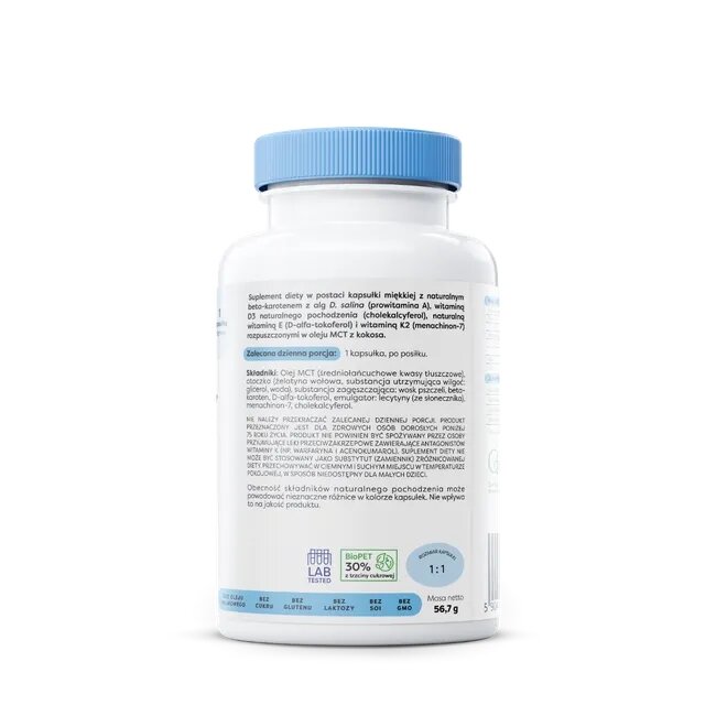 Витаминный комплекс Osavi ADEK Vitamins, 90 капсул жирорастворимых витаминов. Фото 2