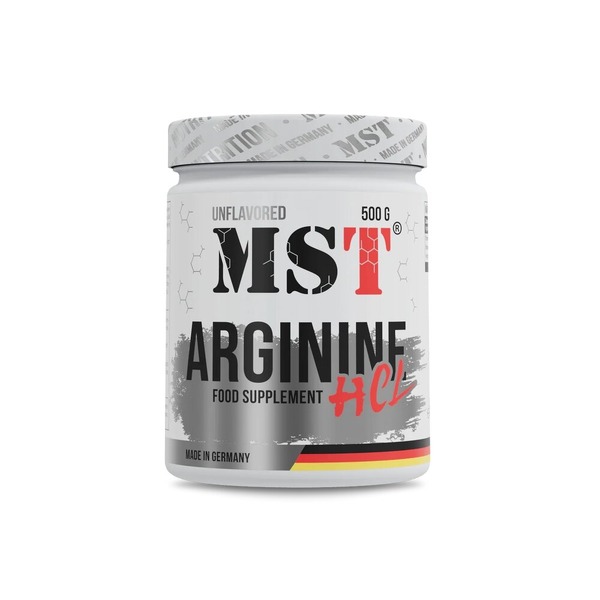 Аргінін MST Nutrition Arginine HCL, 500 грам