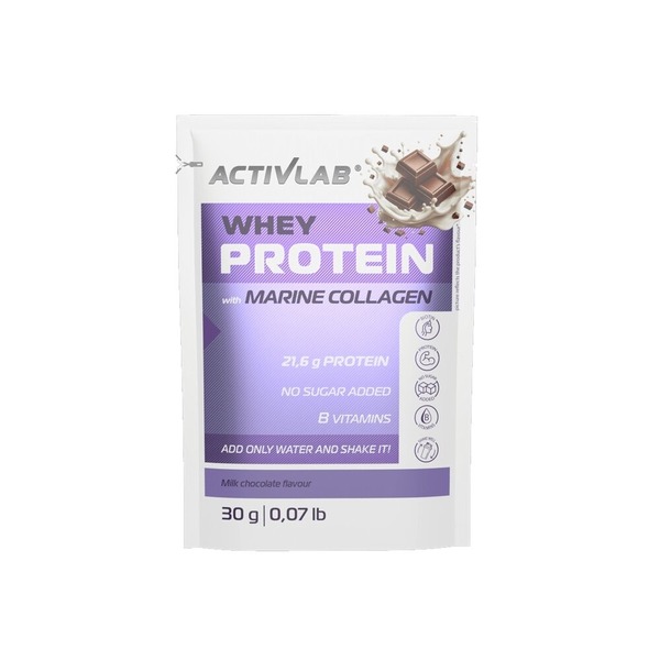 Протеїн ActivLab Whey Protein with Marine Collagen, 30 грам