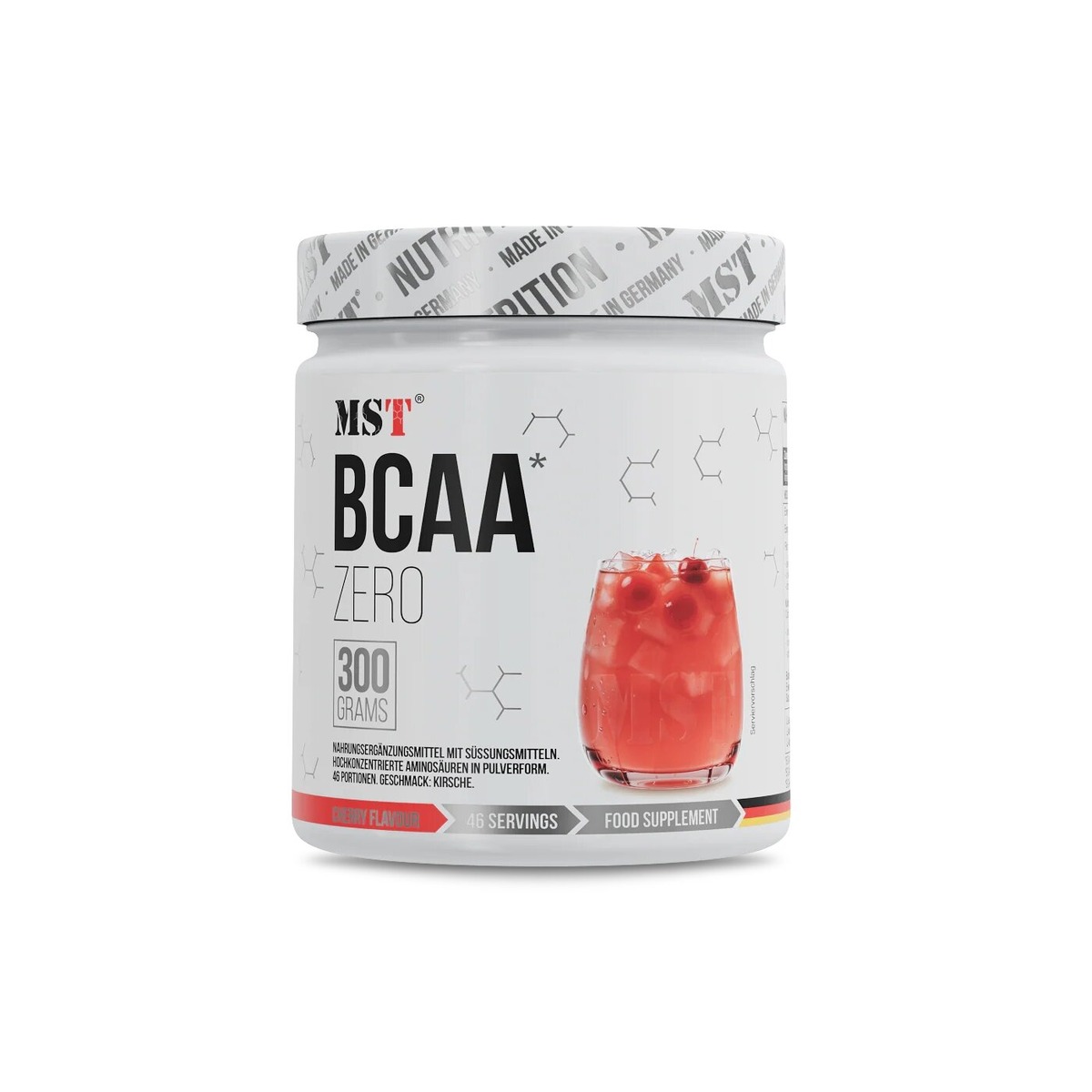 Аминокислоты MST Nutrition BCAA ZERO, 300 грамм. Фото 5
